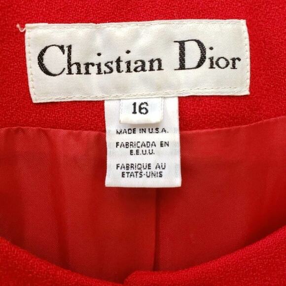 Vintage Christian Dior Blazer size 16 - Picture 3 of 8